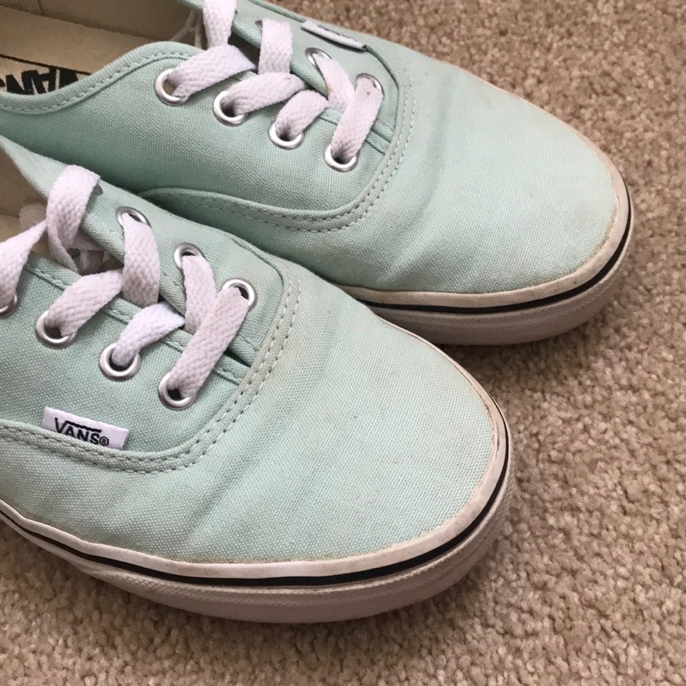 Mint Green Vans - image 4